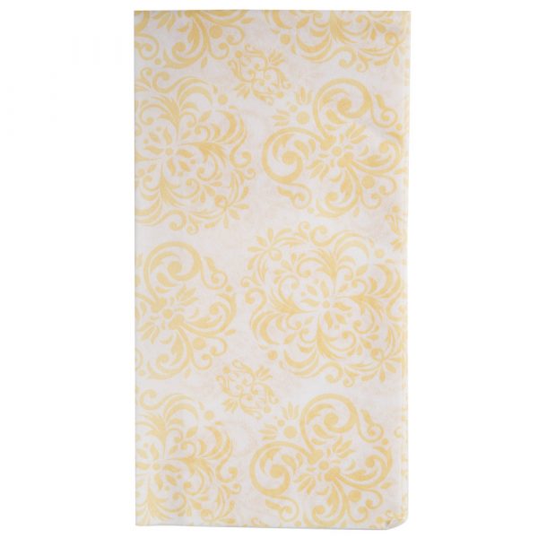 Gold Elite Linen Feel Guest Towels / Napkins 100ct