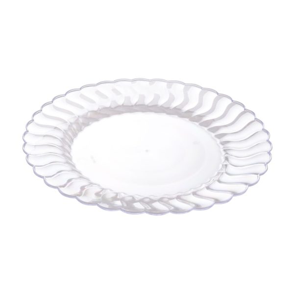 Caterer Choice 6″ Clear Plastic Plates 100/pkg