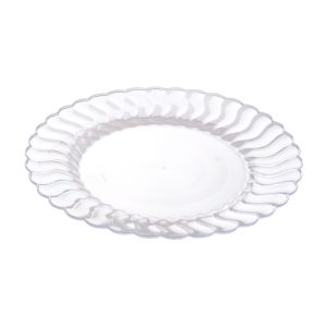 Caterer Choice 9″ Clear Plastic Plates 50/pkg
