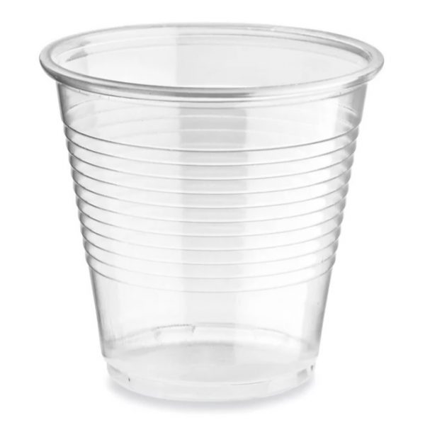 5 oz Clear Polypropylene Plastic Cups 100/pkg