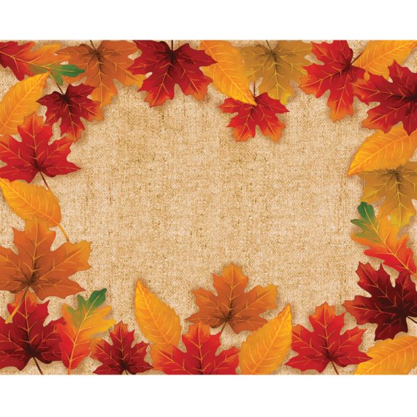 Fall Leaves 12″ x 15″ Paper Placemats 12/pkg