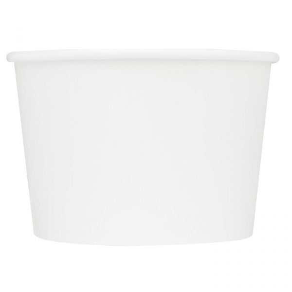 Ecopax 16 oz White Paper Food Container