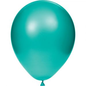 12″ Teal Lagoon Latex Balloons 15/pkg