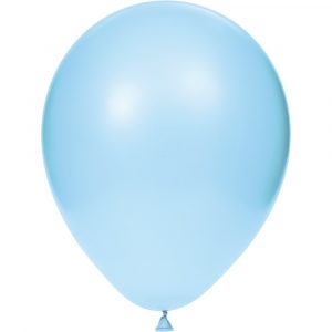 12″ Pastel Blue Latex Balloons 15/pkg