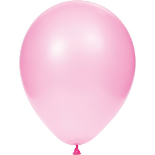 12″ Candy Pink Latex Balloons 15/pkg