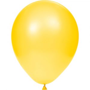 12″ School Bus Yellow Latex Balloons 15/pkg