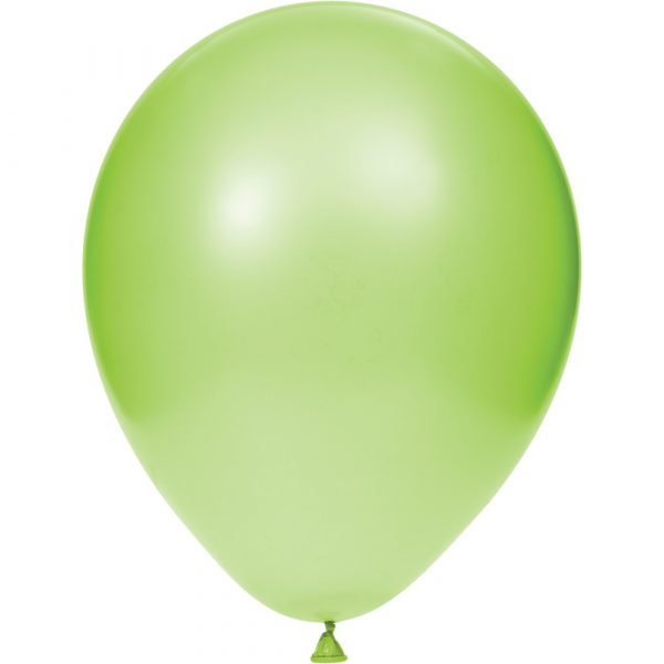 12″ Fresh Lime Latex Balloons 15/pkg