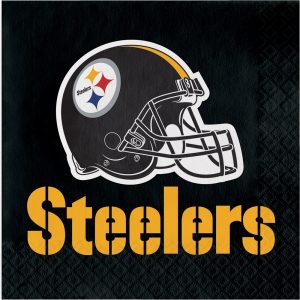 Pittsburgh Steelers 2-ply Lunch Napkins 16/pkg