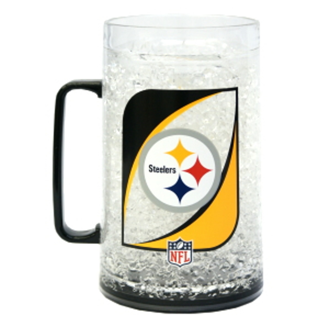 The Memory Company Pittsburgh Steelers 14oz. Cork Bottom Mug with Lid