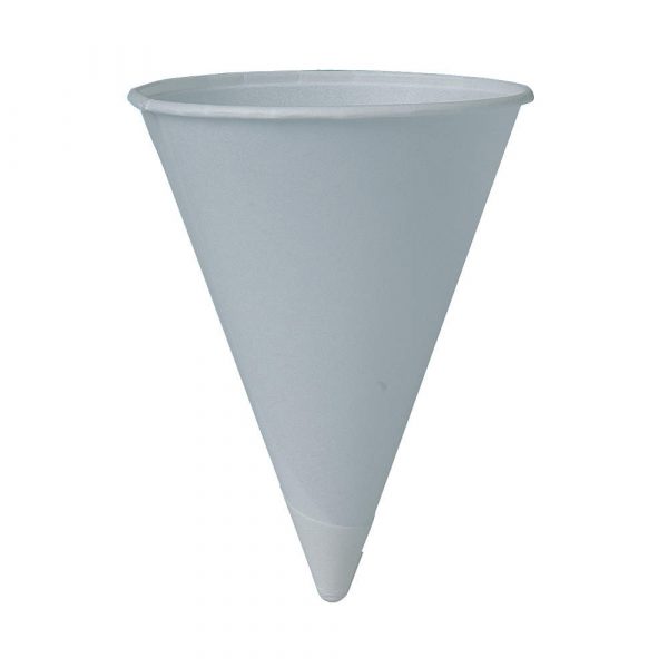 Solo 4 oz Paper Cone Cups 200/pkg