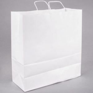 Duro White Cargo Shopping Bag 18″ x 7″ x 18.75″