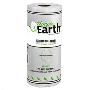 Simple Earth 2-ply Roll Paper Towels 85 sheets