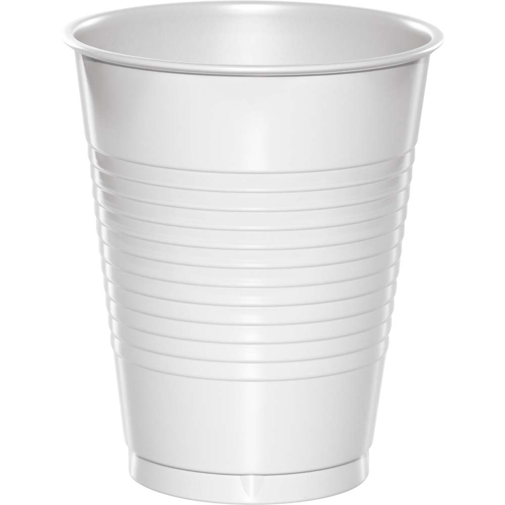 Schorin Company | 16 oz White Plastic Cups 20/pkg - Schorin Company