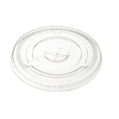 Straw Slotted Lids for 9 & 12 oz PET Cups 50/pkg