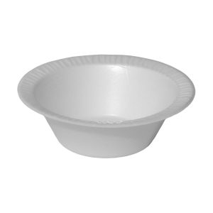 5 oz White Foam Bowls Non-Laminated 125/pkg