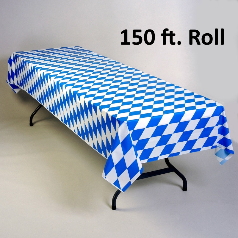 Schorin Company  Oktoberfest 40 x 150' HD Plastic Table Cover