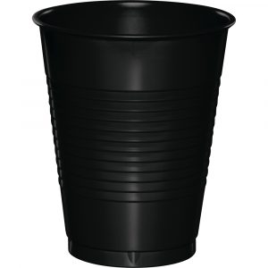 16 oz Black Velvet Plastic Cups 20/pkg