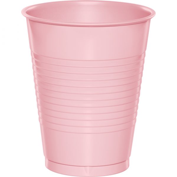 16 oz Classic Pink Plastic Cups 20/pkg