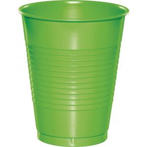 16 oz Fresh Lime Plastic Cups 20/pkg