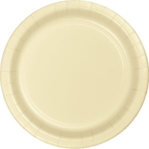 Ivory 10″ Paper Plates 24/pkg