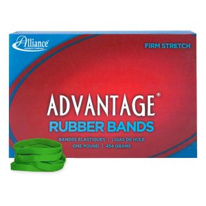 Alliance #31 Green Rubber Bands 2.5" x 1/8" 1 lb