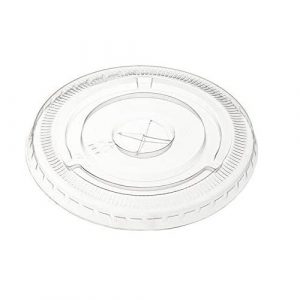 Straw Slotted Lids for 32 oz PET Cups 107 mm 25/pk