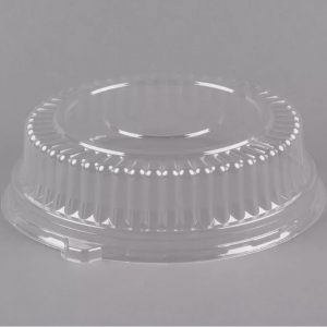 18″ Round Clear PET Plastic Dome Lid for 18″ Trays