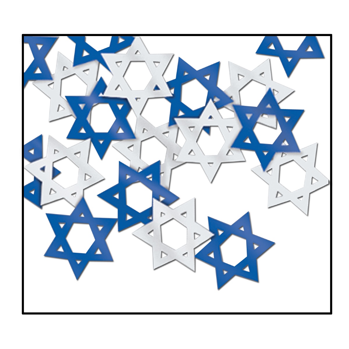 Schorin Company Jewish Star Of David Fanci Fetti Confetti 1 2 Oz Schorin Company