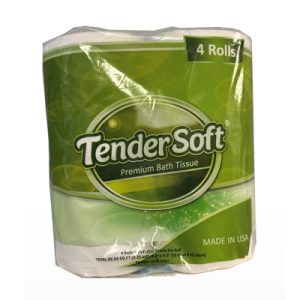Tender Soft Premium 2-ply Bath Tissue 200 sht 4/pk