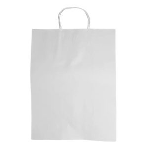 White Super Royal Shopping Bag 14″x10″x15.75″