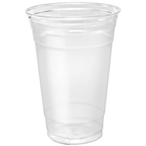 20 oz Clear PET Plastic Cups 98 mm 50/pkg