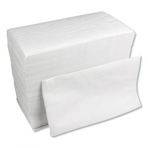 Sofidel White 2-ply 1/8 Fold Dinner Napkins 100/pk