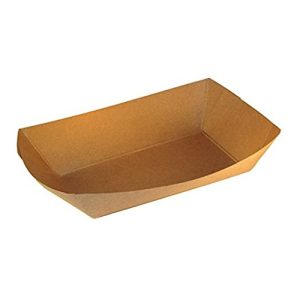 5 lb Kraft Paper Food Trays 250/pkg