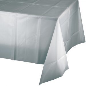 Schorin Company  Red Plastic Table Cover Roll 40 x 300