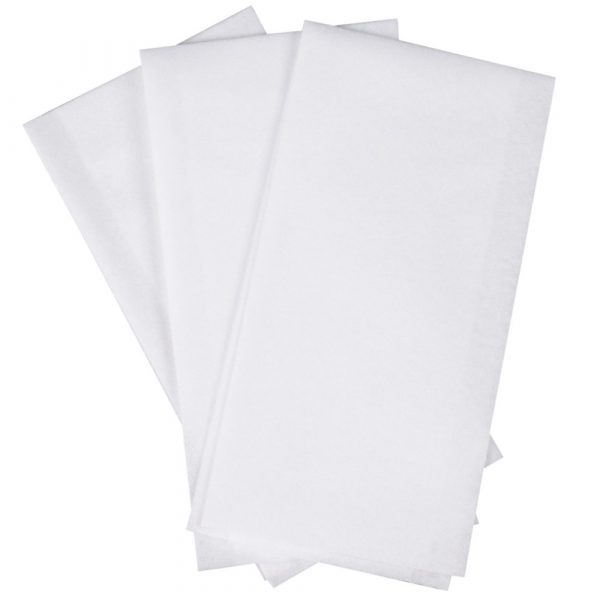 White Linen Feel Guest Towels / Napkins 100/pkg