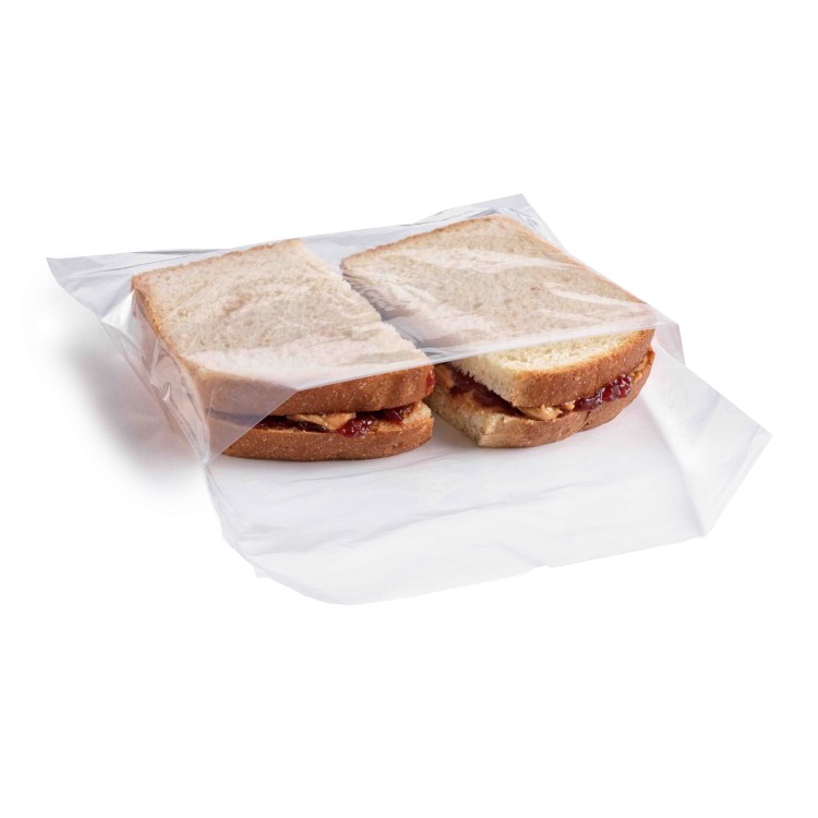 20 x Resealable SANDWICH FOOD Poly Bags 7.5"x7.5" GL10 