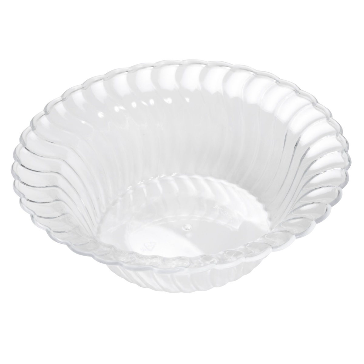 Schorin Company  64 oz Crystal Cut Clear Plastic Serving Bowl - Schorin  Company