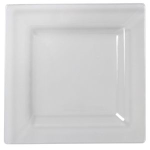 4.5″ Square Clear Plastic Cocktail Plates 10/pkg