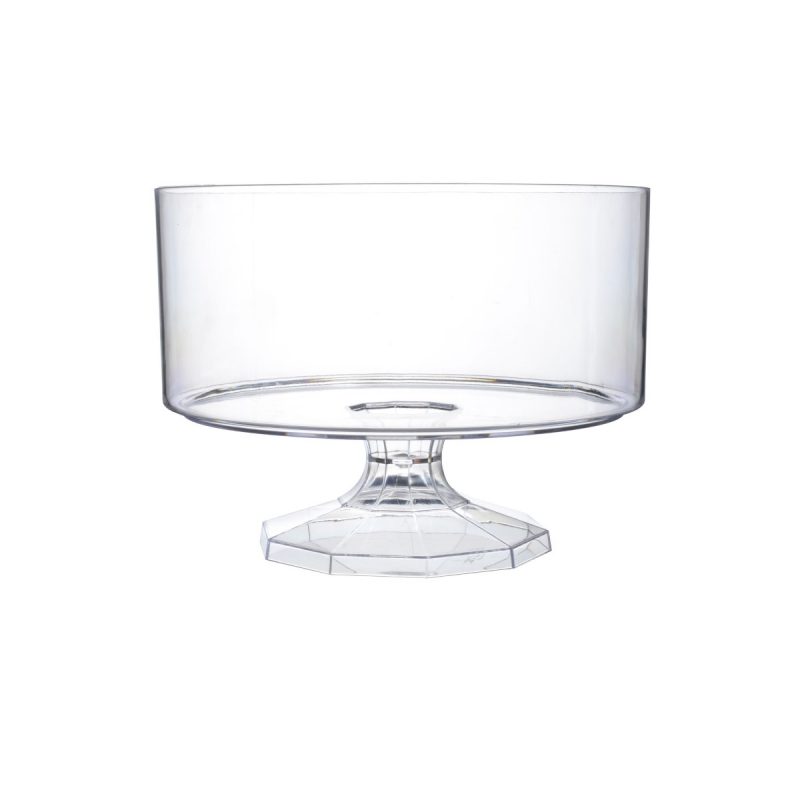 Schorin Company 38 oz Clear Plastic Trifle Bowl 6