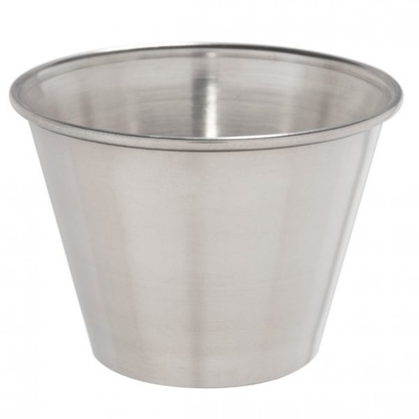 2.5 oz Stainless Steel Sauce Cup