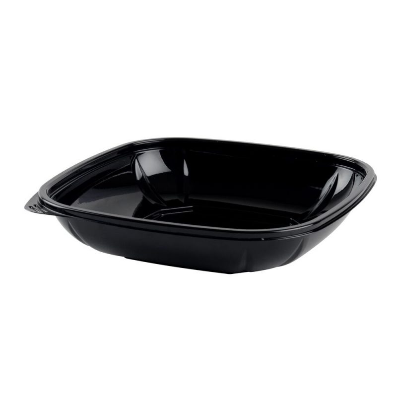 black plastic basin