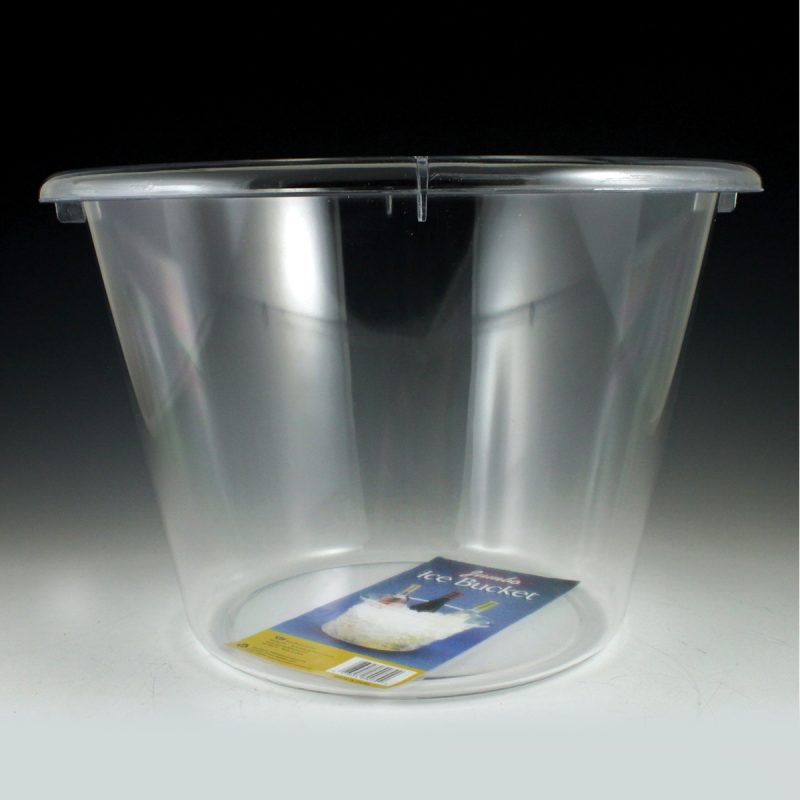 Schorin Company 12 Qt Jumbo Clear Plastic Ice Bucket Schorin Company