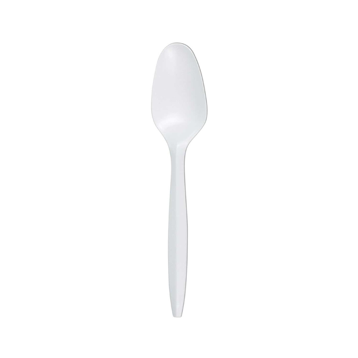 Schorin Company  Medium Weight White Plastic Spoons 1000/cs Bulk - Schorin  Company
