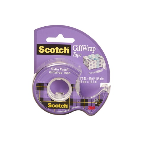Schorin Company  Scotch GiftWrap Tape 3/4 x 650 (18 yd